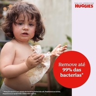Huggies Lenços Umedecidos Rosto e Corpo - Limpeza Profunda com 99% de Remoção de Bactérias | 4 Pacotes com 48 Unidades - imagem 3