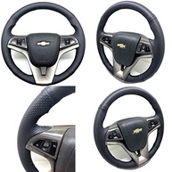 Capa de Volante Couro Sintético Onix LTZ 2013-2019 com Comandos de Som - Toque Premium e Controle Total! - imagem 5