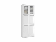 Paneleiro Duplo Max com Vidro Luce 6 Portas Itatiaia – Organização Moderna para Cozinhas - imagem 1