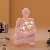 LIYAOLI Sakura Luz Noturna Estética - Lâmpada Decorativa Rosa para Mesa e Estante - imagem 4
