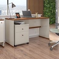 Kit Escritório Berlin - Escrivaninha + Gaveteiro em Madeira Maciça | Design Moderno e Funcional - imagem 2