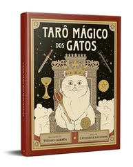 Tarô Mágico dos Gatos: Desvende a Sabedoria Felina com 78 Cartas e Livro Ilustrado - imagem 4