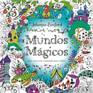 Livro de Colorir Mundos Mágicos: Aventura Encantada para Liberar a Criatividade - imagem 1