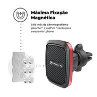 Suporte Veicular Magnético Gshield Tank Car: Segurança 360º para seu Celular - imagem 4