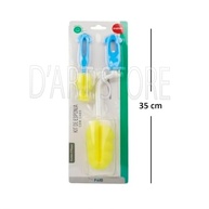 Escova Esponja para Limpeza de Mamadeira e Garrafa - Kit com 2 Peças Premium - imagem 4