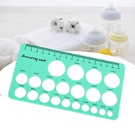 KIMISS Régua de Medição de Mamilo para Mães - Silicone Macio com Fita Flexível 1,5m para Escolha Certa do Flange e Amamentação Confortável - imagem 5