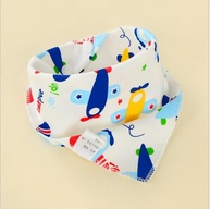 10 Pcs Babador Bandana Menino Menina Com 2 Botões - imagem 4
