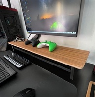 Suporte para Monitor 85x22cm com Prateleira – Elevação Ergonômica para Mesa - imagem 3