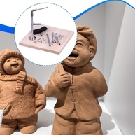 Suporte para Escultura em Argila - Base Ajustável com Acessórios Metálicos para Modelagem Profissional - imagem 4