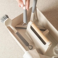 Organizador Multiuso 8L Bege - Flow | Design Moderno e Versátil para Casa e Escritório - imagem 5