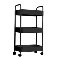 Carrinho Organizador Multiuso com 3 Prateleiras e Rodinhas 360° - Super Resistente até 30kg | Ideal para Cozinha, Banheiro, Escritório e Lavanderia - imagem 2