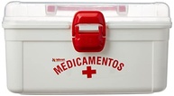 Caixa Organizadora para Medicamentos Nitronplast Branco Médio - Espaço Otimizado e Estilo Moderno - imagem 4
