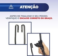 Par de Palhetas Limpador Parabrisa Bosch Aerofit Original Hyundai HB20S (2013-2019) - imagem 4