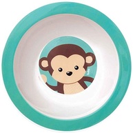 Pratinho Bowl Animal Fun Macaco - Buba Colorido para Refeições Divertidas - imagem 2