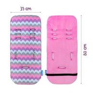Almofada Clingo Memory Foam Dupla Face: Conforto e Suporte para Carrinho Bebê (Pink) - imagem 3