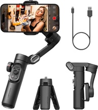 Gimbal Estabilizador 3 Eixos Portátil para Celular: Filmagens Profissionais e Estáveis - imagem 1