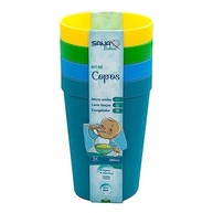 Kit Copo Infantil Grande 380ml com 4 Unidades - Sana Babies | Seguro, Prático e Ideal para Crianças - imagem 2