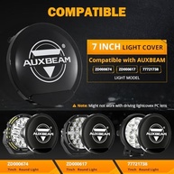 Capas de Proteção Auxbeam 17.8cm: Segurança e Estilo para suas Luzes Off-Road - imagem 4
