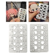 Molde para Cortar Olhos de Boneca 3,5 cm - Estêncil Profissional em Metal com Design Preciso - imagem 5