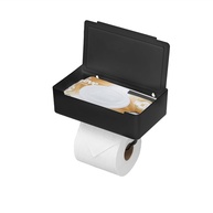 Porta Lenços e Papel Higiênico Arthi com Suporte para Celular | Design Moderno e Instalação Fácil - imagem 1