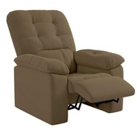 Poltrona Reclinável Papai Suede Veludo Capuccino - Conforto e Estilo para Sua Sala - imagem 4