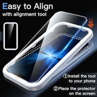 JETech Película de Vidro iPhone 17 6.3" - Proteção Premium 3 Unidades - imagem 5