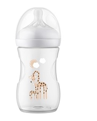 Mamadeira Philips Avent Pétala 3.0 260ml com Bico Médio - Design Girafa - imagem 2