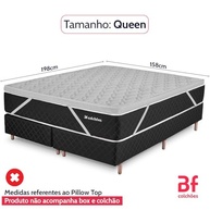Pillow Top Queen Espuma D45 Firme 158x198x5cm - Conforto Premium com Toque Suave - imagem 2