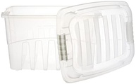 Caixa Plástica com Tampa e Trava 19,8L - Plasútil Incolor - Organize com Estilo e Segurança - imagem 5