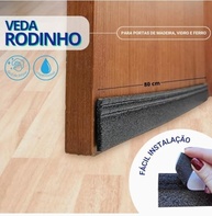 Veda Porta Rodinho 80cm: Adeus Insetos, Poeira e Correntes de Ar! - imagem 3
