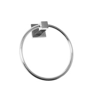 Porta Toalha Quadrado com Argola para Banheiro – Polo Metais | Design Moderno e Resistente - imagem 4