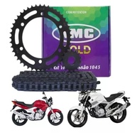 Kit Transmissão KMC Yamaha Fazer 250 (2005-2016): Potência e Durabilidade para Sua Moto - imagem 1