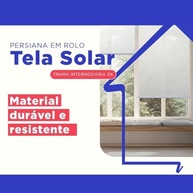 Atlas Persiana Rolo Tela Solar 3% Cinza 120x160cm - Controle de Luz e Privacidade - imagem 5