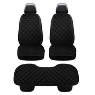 Kit 3 Capas Protetoras Suede para Banco de Carro - Elegância e Conforto Marrom - imagem 2