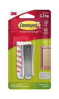 Command 3M Suporte para Quadros Adesivo Removível sem Danos - Grande - imagem 2