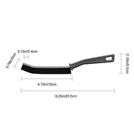 Escova Multifuncional THAELY para Fendas e Ranhuras | Kit com 3 Escovas de Cerdas de Polipropileno Azuis para Limpeza Profunda em Cozinhas, Banheiros e Janelas - imagem 3