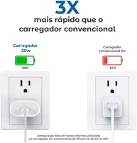 Carregador Turbo 25W USB-C p/ Lightning + Cabo Reforçado - iPhone Rápido e Seguro - imagem 4