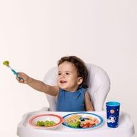 Prato para Bebê Astronauta 350ml - Seguro, Livre de BPA e Ideal para Refeições Saudáveis - imagem 5