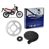 Kit Relação Riffel Titanium para Honda XLR 125 (96-03): Durabilidade e Performance - imagem 2