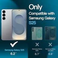 JETech Protetor de Tela Vidro Temperado para Samsung Galaxy S25 5G - HD Claro, Anti-Impressão Digital (3 Unidades) - imagem 4
