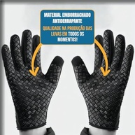 Luva Térmica Impermeável Neoprene Antiderrapante Touch Screen - Conforto e Segurança - imagem 4