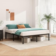 Estrutura de Cama Plataforma de Metal com Ripas Resistentes - Design Moderno e Sem Mola Box - imagem 3