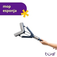 Mop Espuma PVA com Sistema de Prensa - Limpeza Profunda sem Esforço - imagem 5