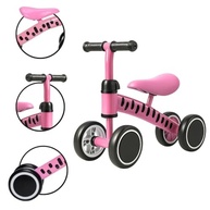 Andador Infantil sem Pedal Rosa - Bicicleta de Equilíbrio para Crianças com Segurança e Estilo - imagem 5