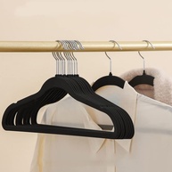 Kit 50 Cabides de Veludo 360° Antideslizante - Organize seu Guarda-Roupa com Estilo - imagem 3