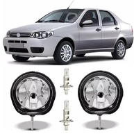 Par de Faróis de Milha Siena G3 (2007-2010) com Lâmpadas H1 - Iluminação Potente e Segura - imagem 1