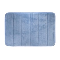 Tapete de Banheiro Super Soft Camesa 60x40cm - Azul | Toque Macio e Antiderrapante - imagem 2