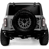 Emblema Traseiro Metal 5" Ford Bronco Sport - Estilo Bandeira Americana Preta - imagem 4
