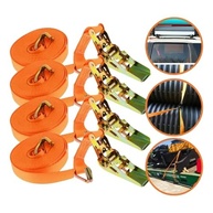 Kit 4 Cintas de Amarração com Catraca e Ganchos 4,5m 100kg - Segurança Total para suas Cargas! - imagem 3