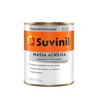 Massa Acrílica Suvinil 900ml: Acabamento Perfeito e Duradouro para suas Paredes - imagem 1